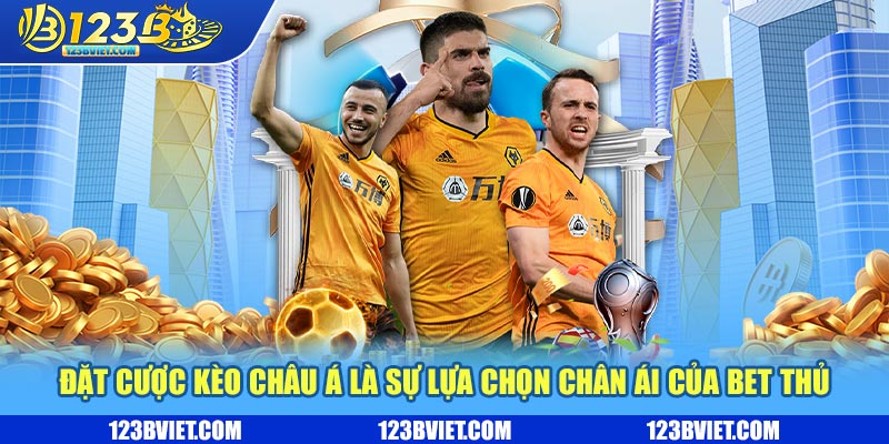 Đặt cược kèo châu Á là sự lựa chọn chân ái của bet thủ